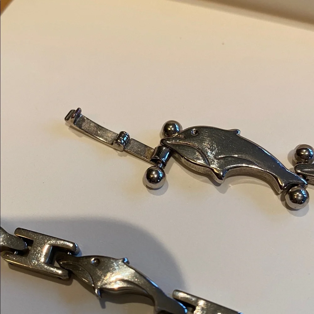 2 x 925 Silver Chain Bracelets from Mexico - Picture 5 of 8